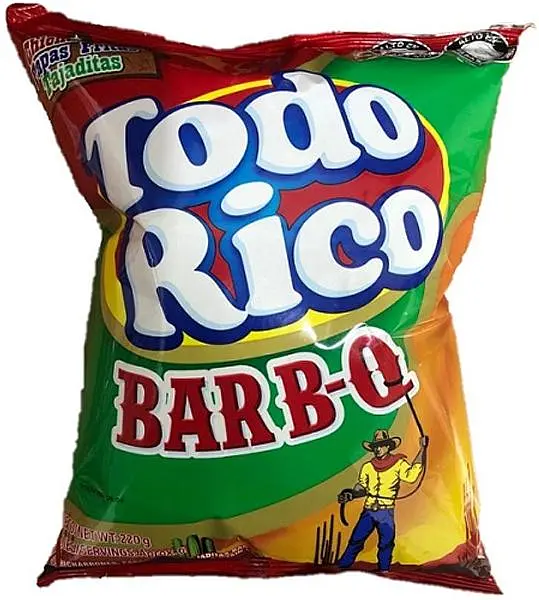 SNACK TODO RICO BAR BQ *220 GR