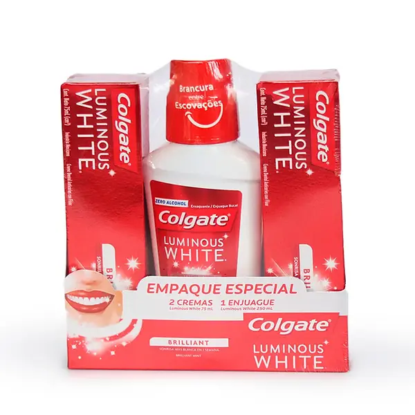 CREMA DENTAL LUMINOUS + ENJUAGUE