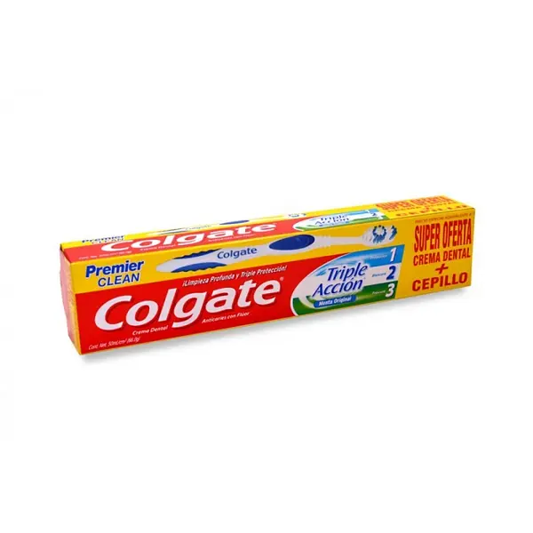 CREMA DENTAL COLGATE* 50ML+ CEPILLO