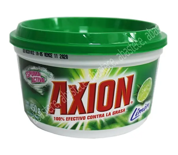 JABON CREMA LOZA LIMON AXION*425G
