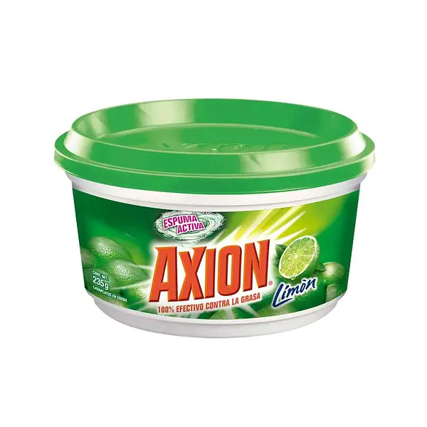 JABON CREMA LOZA LIMA AXION * 425G