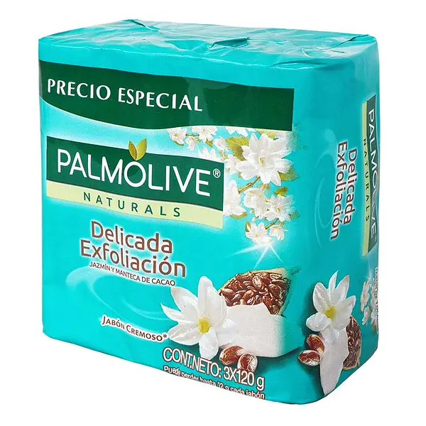 JABON CORPORAL EXFOLIACION PALMOLIVE*120G*3U