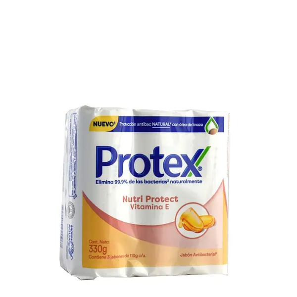 JABON CORPORAL PROTEX VITA E *3UN *330GR