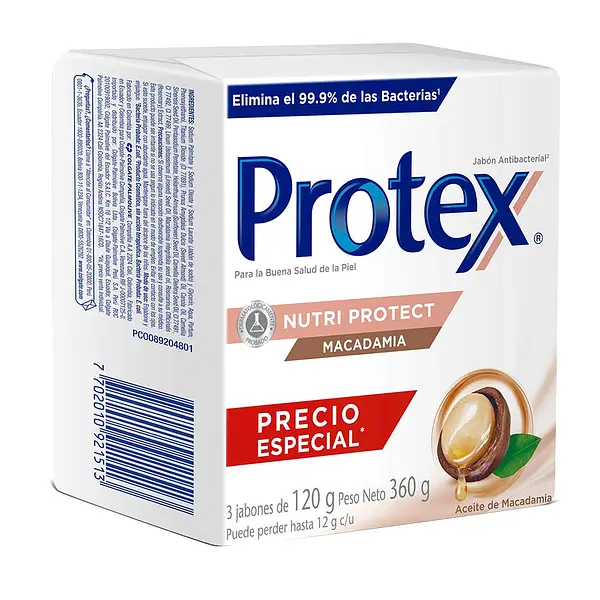 JABON CORPORAL PROTEX MACADAMIA *3 U