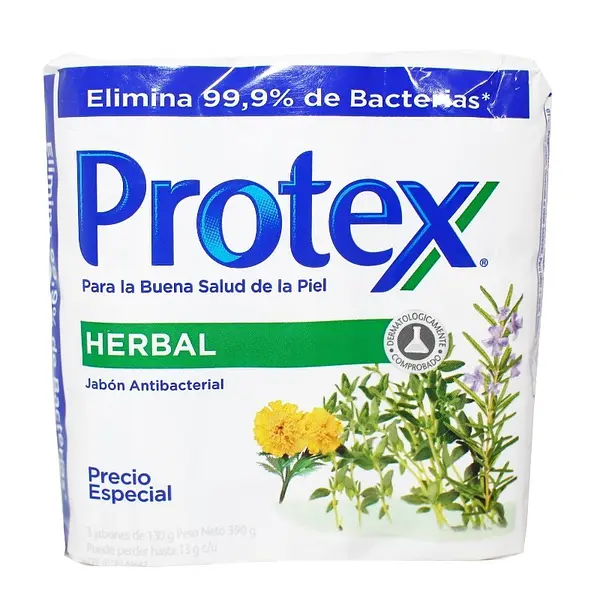 JABON CORPORAL HERBAL PROTEX*110G*3U