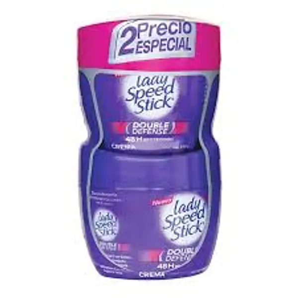 DESODORANTE POTE LADY SPEED*100G*2U