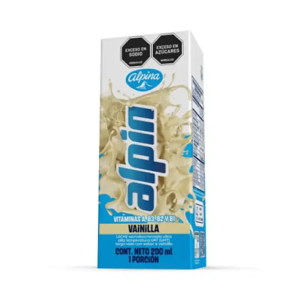 LECHE LIQUIDA VAINILLA ALPIN*200ML