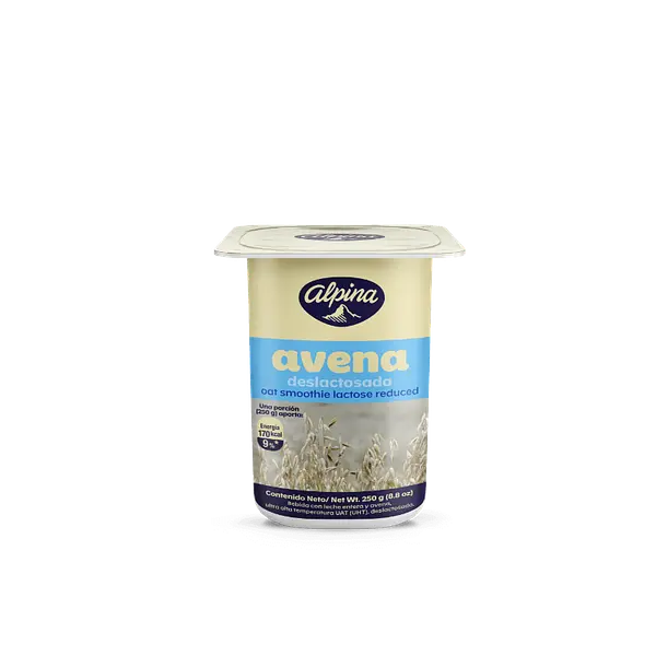 AVENA LIQUIDA DESLACTOSADA ALPINA*250ML