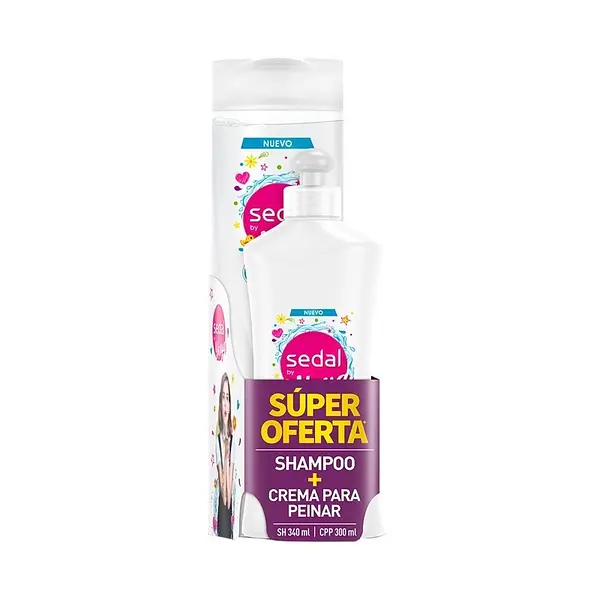 SHAMPO+CREMA PEINAR MICELAR SEDAL*300ML