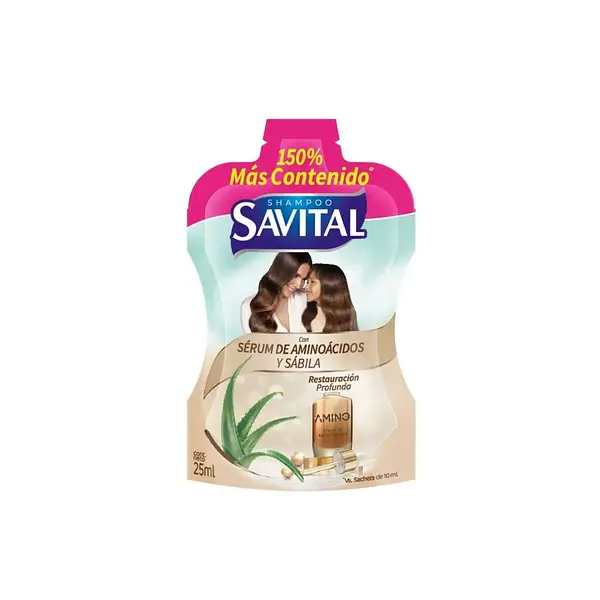 SHAMPOO AMINOACIDOS SAVITAL*25 ML
