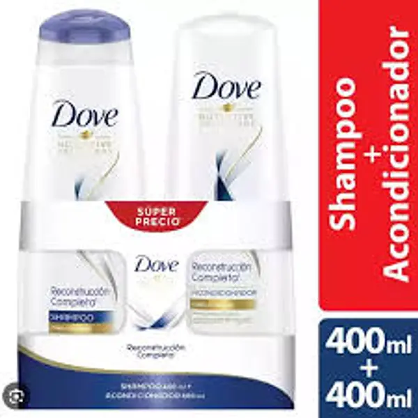SHAMPO+ACONDICIONADOR DOVE*400ML