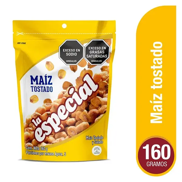 SNACK MAIZ TOSTADO LA ESPECIAL * 160 G