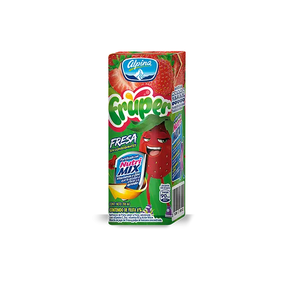 JUGO FRESA FRUPER *200ML
