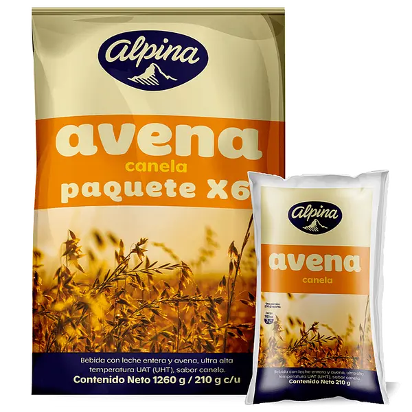 AVENA LIQUIDA CANELA ALPINA *6U