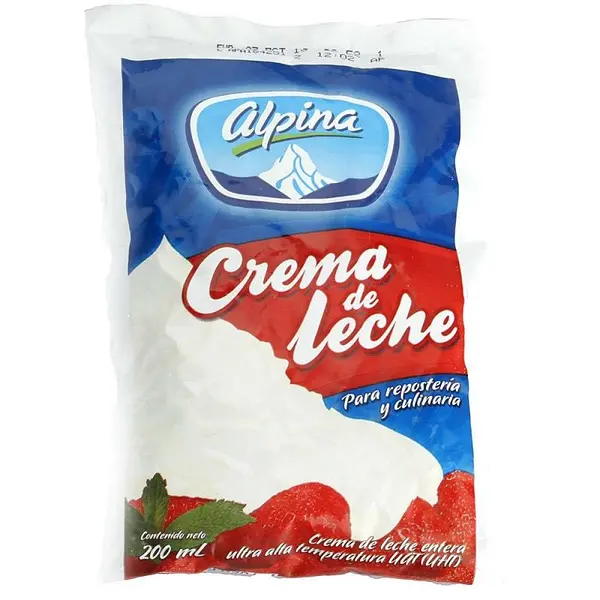 CREMA LECHE ALPINA *200ML