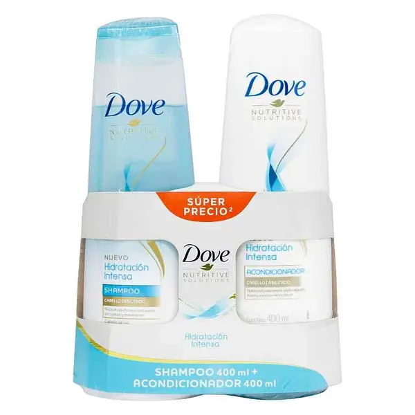 SHAMPO Y ACONDICIONADOR HIDR DOVE*400ML