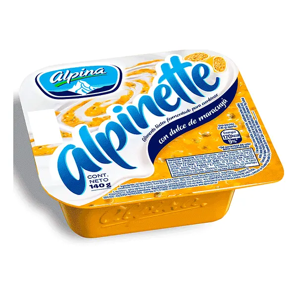 YOGURT MARACUYA ALPINETTE ALPINA *140G