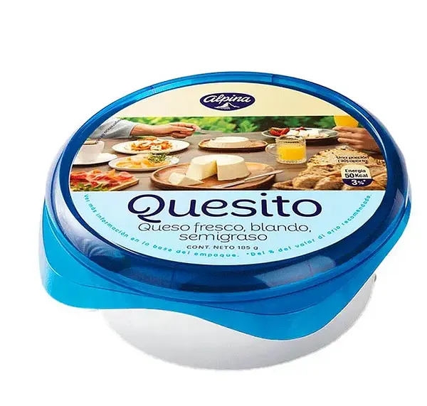QUESO QUESITO ALPINA *185GR