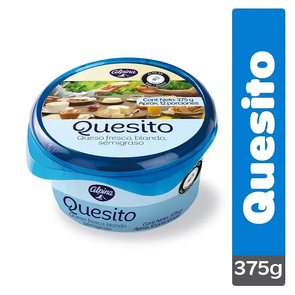 QUESO QUESITO ALPINA *375GR