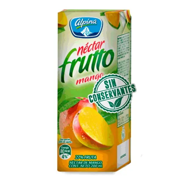 JUGO NECTAR MANGO FRUTTO*200ML