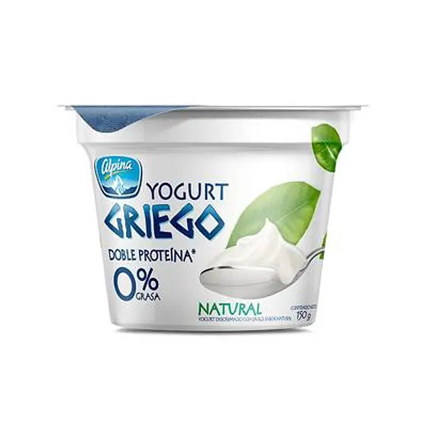 YOGURT GRIEGO ALPINA NATURAL *150ML
