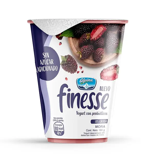 YOGURT MORA FINESSE ALPINA*180G
