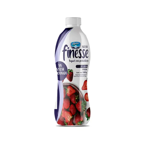 YOGURT FRESA FINESSE ALPINA*1000ML