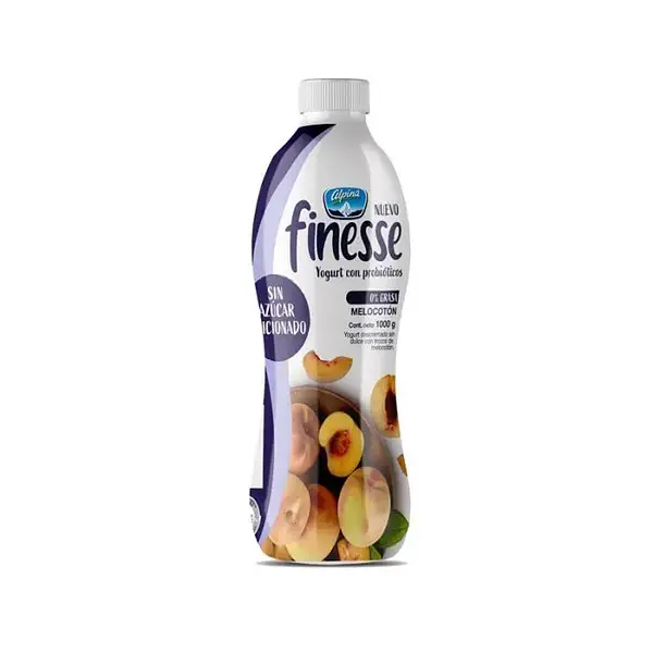 YOGURT MELOCOTON FINESSE*1000ML