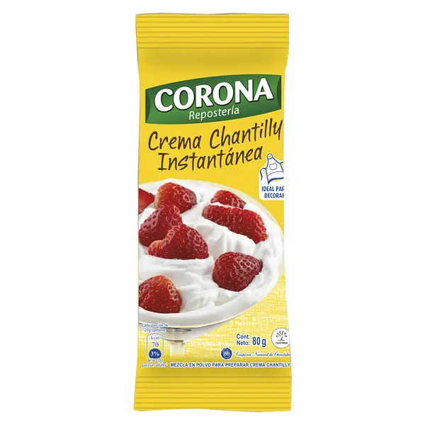 CREMA CHANTILLY CORONA*80GR
