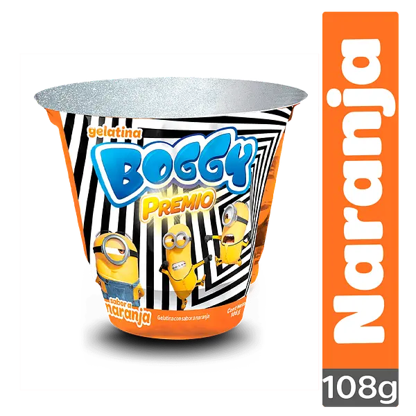 GELATINA NARANJA PREMIO BOGGY *108G