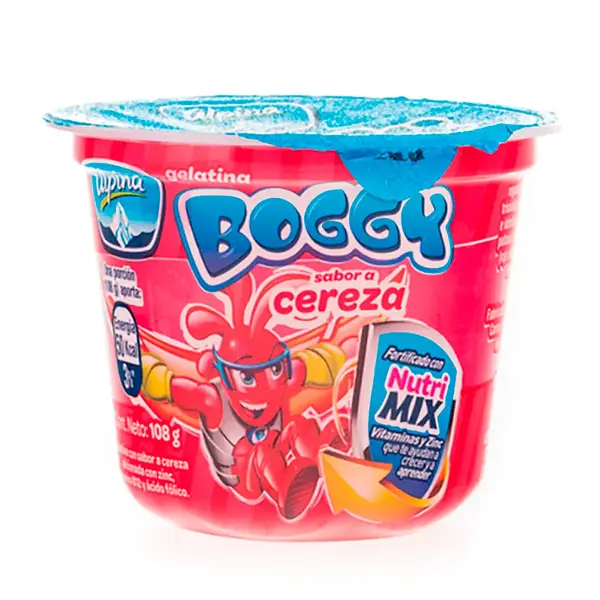 GELATINA CEREZA BOGGY*108G
