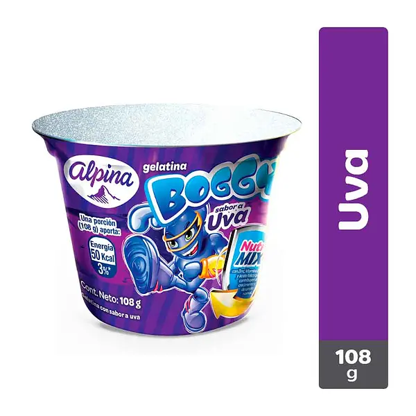GELATINA UVA BOGGY *108GR