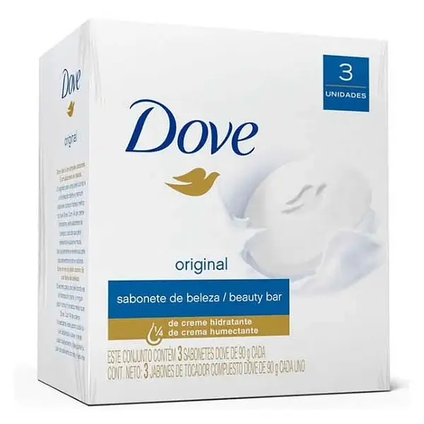 JABON CORPORAL ORIGINAL DOVE *90GR*3U