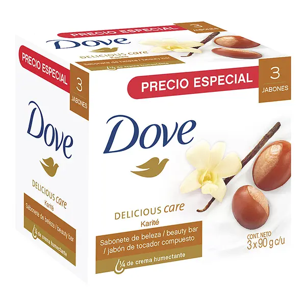JABON CORPORAL KARITE DOVE *90GR *3U