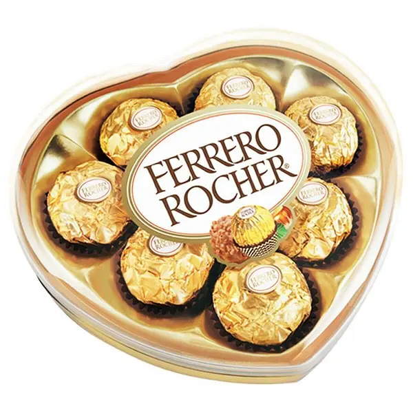 CHOCOLATINA BOMBON FERRERO ROCHER CORAZON