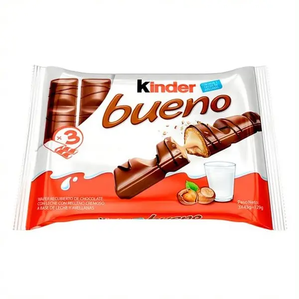 CHOCOLATINA KINDER BUENO*3U*43G