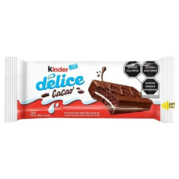 PONQUE DELICE CACAO KINDER