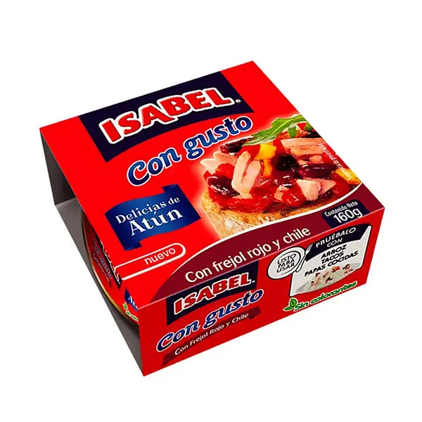 ATUN FRIJOL/CHILE ISABEL*160GR