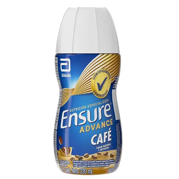 ENSURE LIQUIDO CAFE ADVANCE*220 ML