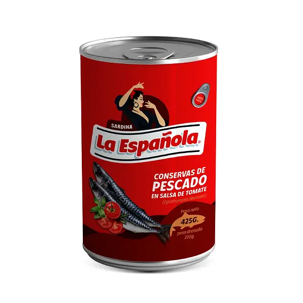 SARDINA TOMATE LA ESPAÑOLA*220G