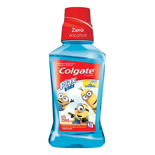ENJUAGUE BUCAL MINIUONS COLGATE*250ML