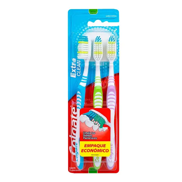CEPILLO DENTAL MEDIO COLGATE*3U