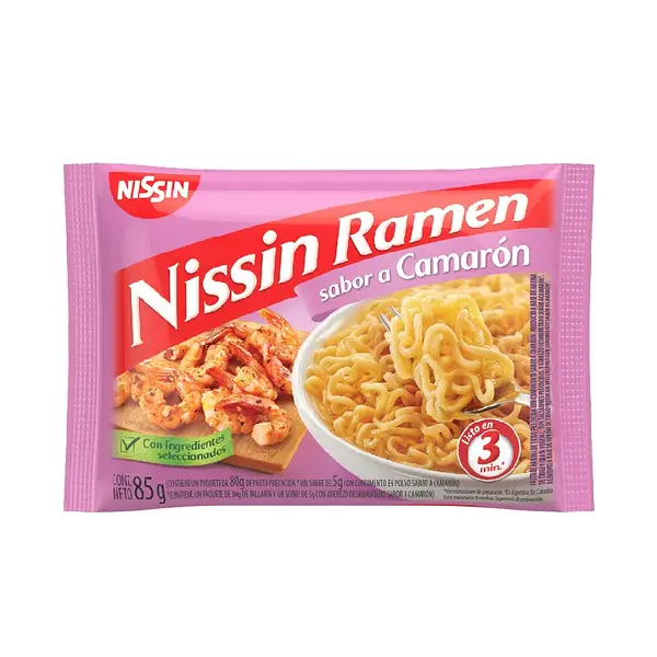 SOPA CAMARON NISSI RAMEN*85GR