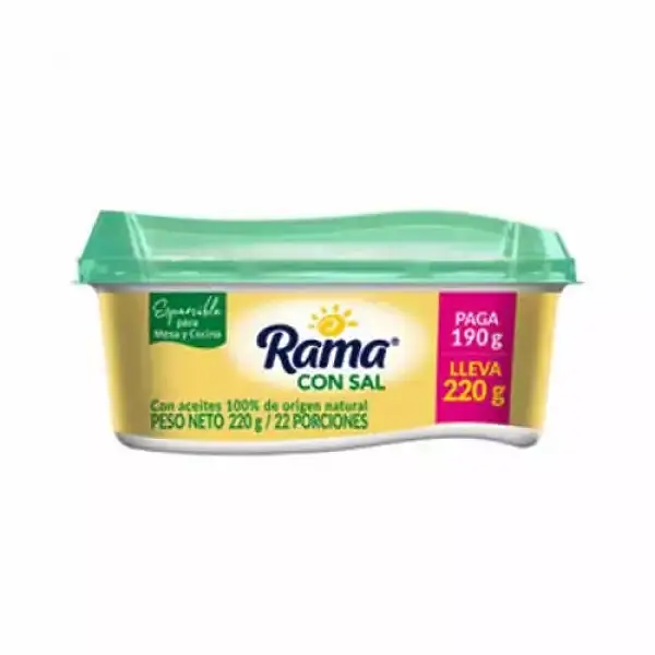 MARGARINA ESPARCIBLE RAMA *220 GR