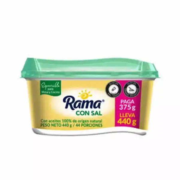MARGARINA ESPARCIBLE RAMA *440 GR