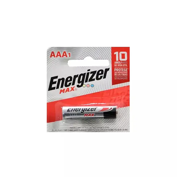 PILA ALCALINA AAA ENERGIZER *1U