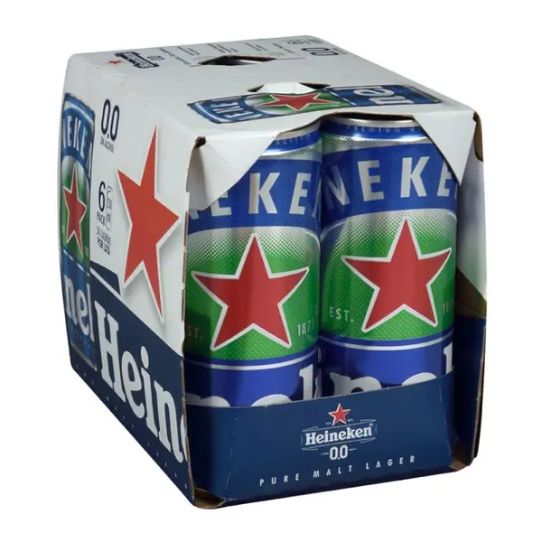 CERVEZA CERO HEINEKEN *250ML*6U