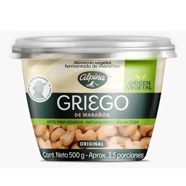 YOGURT GRIEGO MARAÑON ALPINA*500GR