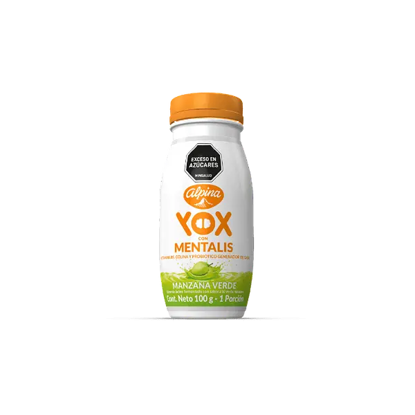 YOGURT MENTALIS MANZANA YOX *100GR
