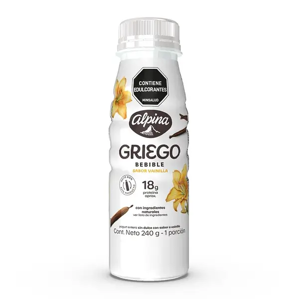 YOGURT GRIEGO VANILLA ALPINA * 18G